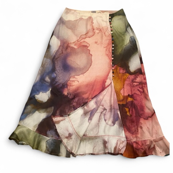 Anthropologie Bl-nk Tie-Dye Maxi Skirt Women’s M - Picture 8 of 13